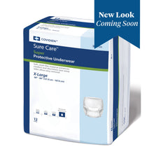 Load image into Gallery viewer,  Unisex Adult Absorbent Underwear Sure Care™ Pull On with Tear Away Seams X-Large Disposable Heavy Absorbency 
