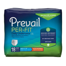 Load image into Gallery viewer,  Unisex Adult Absorbent Underwear Prevail® Per-Fit® Pull On with Tear Away Seams Large Disposable Heavy Absorbency 
