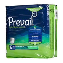 Load image into Gallery viewer,  Unisex Adult Absorbent Underwear Prevail® Daily Underwear Pull On with Tear Away Seams 2X-Large Disposable Moderate Absorbency 
