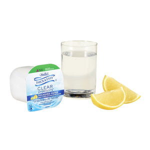 Thickened Water Thick & Easy® Hydrolyte® 4 oz. Portion Cup Lemon Flavor Ready to Use Nectar Consistency