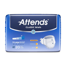 Load image into Gallery viewer,  Unisex Adult Incontinence Brief Attends® Classic X-Large Disposable Heavy Absorbency 
