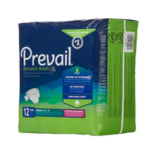 Load image into Gallery viewer,  Unisex Adult Incontinence Brief Prevail® Bariatric Size A Disposable Heavy Absorbency 
