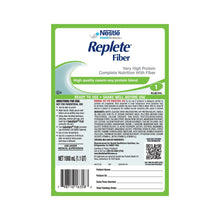 Load image into Gallery viewer, Tube Feeding Formula Replete® Fiber 33.8 oz. Bag Ready to Hang Unflavored Adult
