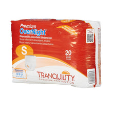 Load image into Gallery viewer,  Unisex Adult Absorbent Underwear Tranquility® Premium OverNight™ Pull On with Tear Away Seams Small Disposable Heavy Absorbency 
