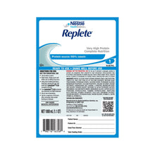 Load image into Gallery viewer, Tube Feeding Formula Replete® 33.8 oz. Bag Ready to Hang Unflavored Adult
