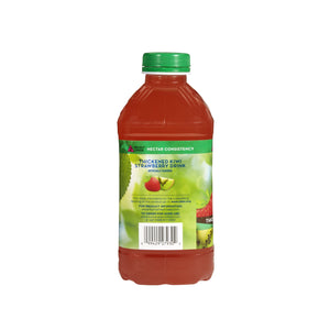 Thickened Beverage Thick & Easy® 46 oz. Bottle Kiwi Strawberry Flavor Ready to Use Nectar Consistency