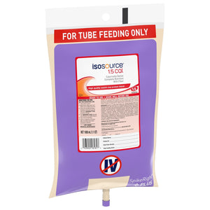 Tube Feeding Formula Isosource® 1.5 Cal 33.8 oz. Bag Ready to Hang Unflavored Adult