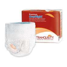 Load image into Gallery viewer,  Unisex Adult Absorbent Underwear Tranquility® Premium OverNight™ Pull On with Tear Away Seams X-Small Disposable Heavy Absorbency 
