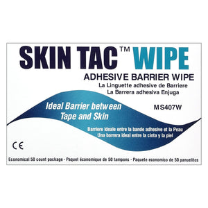  Skin Barrier Wipe Skin Tac™ 78 to 82% Strength Isopropyl Alcohol Individual Packet NonSterile 