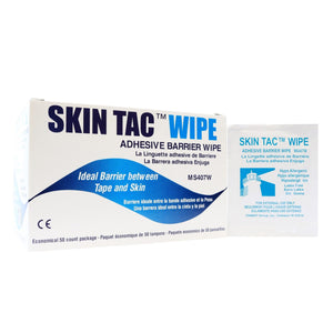  Skin Barrier Wipe Skin Tac™ 78 to 82% Strength Isopropyl Alcohol Individual Packet NonSterile 