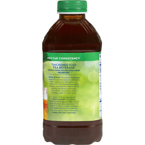 Thickened Beverage Thick & Easy® 46 oz. Bottle Iced Tea Flavor Ready to Use Nectar Consistency