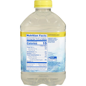 Thickened Water Thick & Easy® Hydrolyte® 46 oz. Bottle Lemon Flavor Ready to Use Honey Consistency