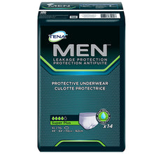 Load image into Gallery viewer,  Male Adult Absorbent Underwear TENA® MEN™ Pull On with Tear Away Seams X-Large Disposable Moderate Absorbency 
