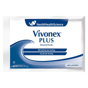Elemental Oral Supplement / Tube Feeding Formula Vivonex® Plus Unflavored 2.8 oz. Individual Packet Powder