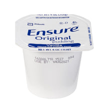 Load image into Gallery viewer, Oral Supplement Ensure® Pudding Vanilla Flavor Ready to Use 4 oz. Cup
