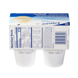 Oral Supplement Ensure® Pudding Vanilla Flavor Ready to Use 4 oz. Cup