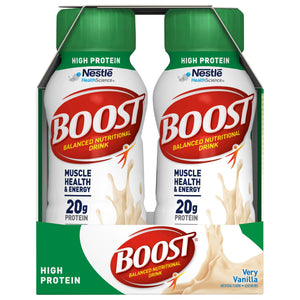 Oral Supplement Boost® High Protein Very Vanilla Flavor Ready to Use 8 oz. Bottle