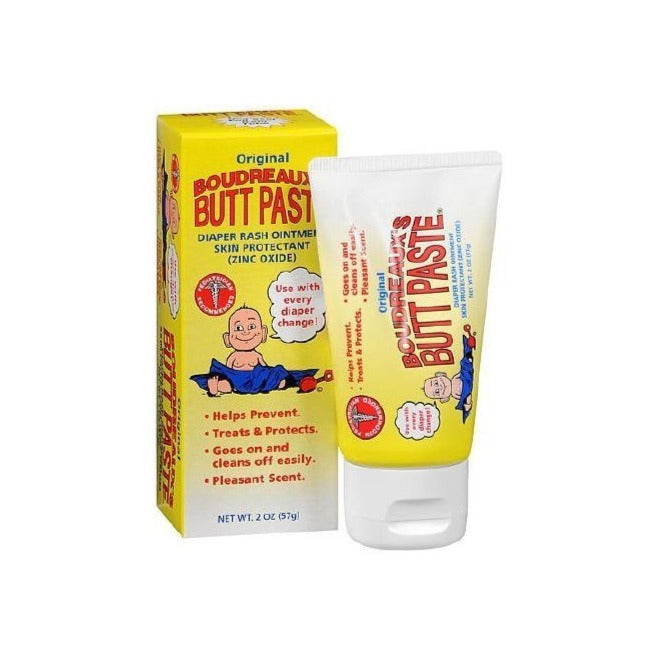  Diaper Rash Treatment Boudreaux's Butt Paste® 2 oz. Tube Scented Cream 