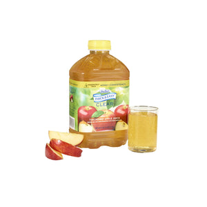 Thickened Beverage Thick & Easy® 46 oz. Bottle Apple Juice Flavor Ready to USe Honey Consistency