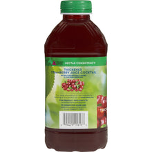 Load image into Gallery viewer, Thickened Beverage Thick &amp; Easy® 46 oz. Bottle Cranberry Juice Cocktail Flavor Ready to Use Nectar Consistency
