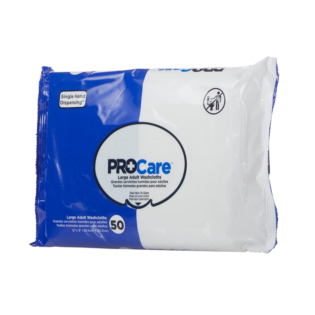 Personal Wipe ProCare™ Soft Pack Aloe / Vitamin E Scented 50 Count 