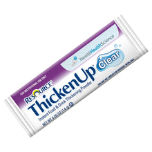 Load image into Gallery viewer, Food and Beverage Thickener Resource® Thickenup® Clear 1.4 Gram Individual Packet Unflavored Powder Consistency Varies By Preparation
