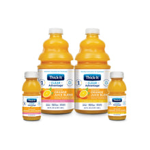 Load image into Gallery viewer, Thickened Beverage Thick-It® Clear Advantage® 8 oz. Bottle Orange Flavor Ready to Use Honey Consistency
