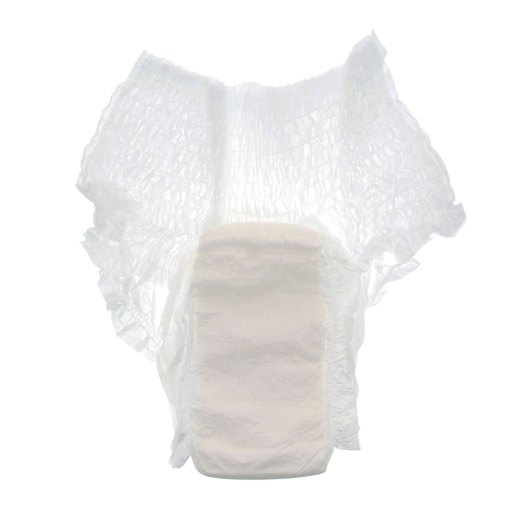  Unisex Adult Absorbent Underwear Simplicity™ Pull On with Tear Away Seams Large Disposable Moderate Absorbency 