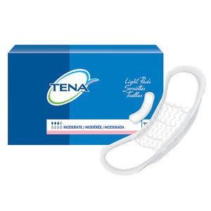  Bladder Control Pad TENA® Light Moderate 11 Inch Length Moderate Absorbency Dry-Fast Core™ One Size Fits Most Adult Unisex Disposable 