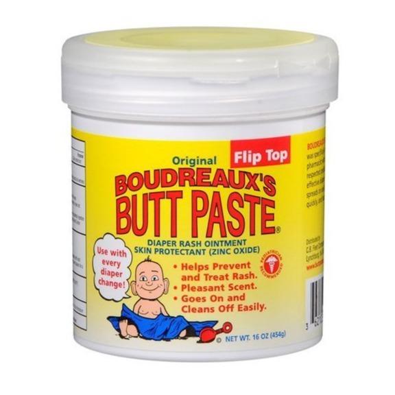  Diaper Rash Treatment Boudreaux's Butt Paste® 16 oz. Jar Scented Ointment 