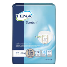 Load image into Gallery viewer,  Unisex Adult Incontinence Brief TENA® Stretch™ Ultra Large / X-Large Disposable Moderate Absorbency 
