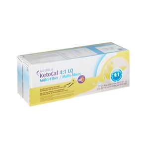 Oral Supplement KetoCal® 4:1 LQ Vanilla Flavor Ready to Use 8 oz. Carton