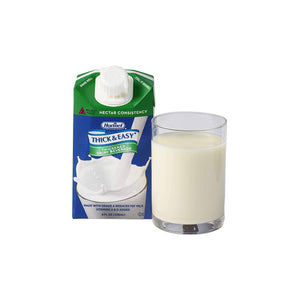 Thickened Beverage Thick & Easy® Dairy 8 oz. Carton Milk Flavor Ready to Use Nectar Consistency
