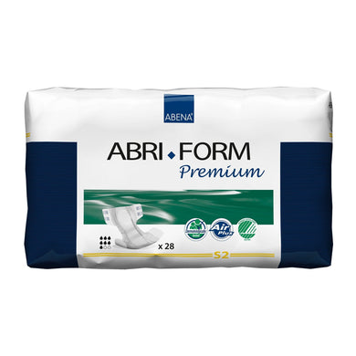  Unisex Adult Incontinence Brief Abri-Form™ Premium S2 Small Disposable Heavy Absorbency 