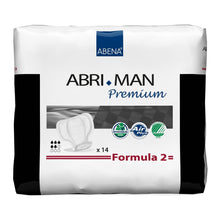 Load image into Gallery viewer,  Bladder Control Pad Abri-Man™ Formula 2 12 Inch Length Light Absorbency Fluff / Polymer Core Formula 2 Adult Male Disposable 
