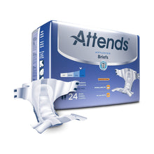 Load image into Gallery viewer,  Unisex Adult Incontinence Brief Attends® Advanced Medium Disposable Heavy Absorbency 

