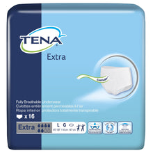 Load image into Gallery viewer,  Unisex Adult Absorbent Underwear TENA® Extra Pull On with Tear Away Seams Large Disposable Moderate Absorbency 
