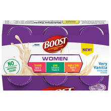 Load image into Gallery viewer, Oral Supplement Boost® Women Very Vanilla Flavor Ready to Use 8 oz. Bottle
