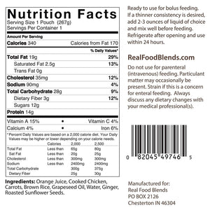 Tube Feeding Formula Real Food Blends™ 9.4 oz. Pouch Ready to Use Variety Pack Chicken / Salmon / Quinoa Adult / Child