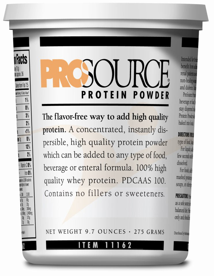  Protein Supplement ProSource™ Unflavored 9.7 oz. Tub Powder 