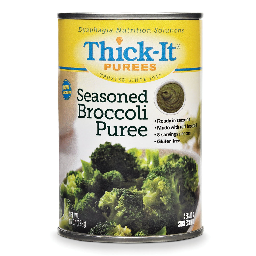  Puree Thick-It® 15 oz. Can Broccoli Flavor Ready to Use Puree Consistency 