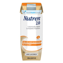 Load image into Gallery viewer,  Tube Feeding Formula Nutren® 2.0 8.45 oz. Carton Ready to Use Unflavored Adult 
