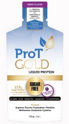  Oral Protein Supplement ProT Gold Berry Flavor Ready to Use 1 oz. Individual Packet 