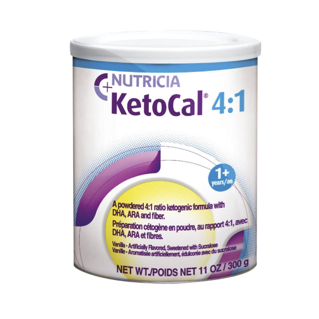  Oral Supplement KetoCal® 4:1 Vanilla Flavor Powder 300 Gram Can 