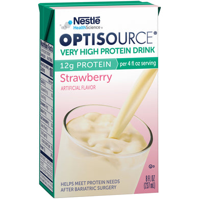  Oral Supplement Optisource® Strawberry Flavor Ready to Use 8 oz. Carton 