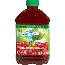 Load image into Gallery viewer,  Thickened Beverage Thick &amp; Easy® 46 oz. Bottle Cranberry Juice Cocktail Flavor Ready to Use Nectar Consistency 
