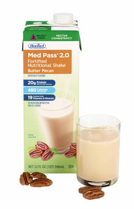  Oral Supplement Med Pass® 2.0 Butter Pecan Flavor Ready to Use 32 oz. Carton 