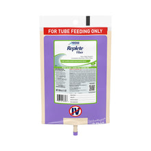 Load image into Gallery viewer,  Tube Feeding Formula Replete® Fiber 33.8 oz. Bag Ready to Hang Unflavored Adult 

