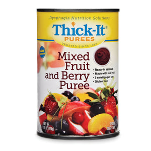  Puree Thick-It® 15 oz. Can Mixed Fruit and Berry Flavor Ready to Use Puree Consistency 