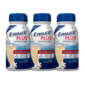  Oral Supplement Ensure® Plus Vanilla Flavor Ready to Use 8 oz. Bottle 